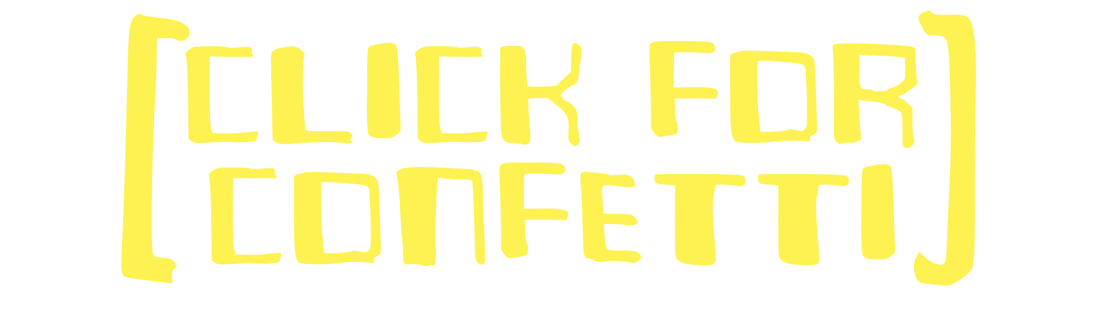 CLICK FOR CONFETTI
